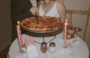 Pizza wedding in lubbock, TX